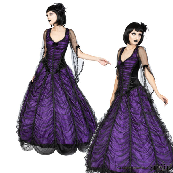 Steampunk dames jurk Jezebel