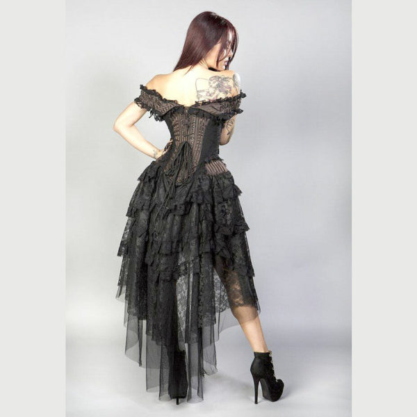 Steampunk dames korsetjurk Lillifee - Afbeelding 3