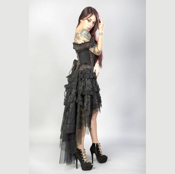 Steampunk dames korsetjurk Lillifee - Afbeelding 2