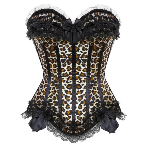 Steampunk overborst korset Lola Tigerlook