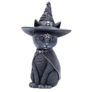 Steampunk beeld Witch Cat