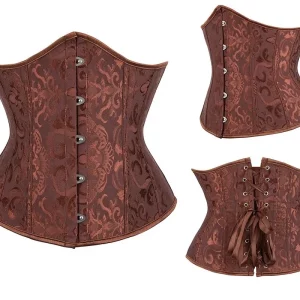 Steampunk onderbuste korset Lacey