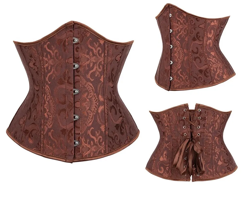 Steampunk onderbuste korset Lacey