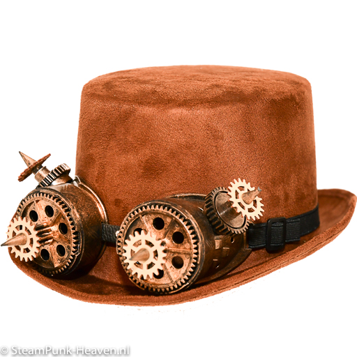 Steampunk hoed Anders