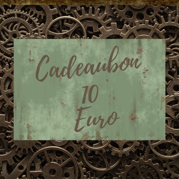 Steampunk Heaven Cadeaubon 10 Euro - e-mail versie