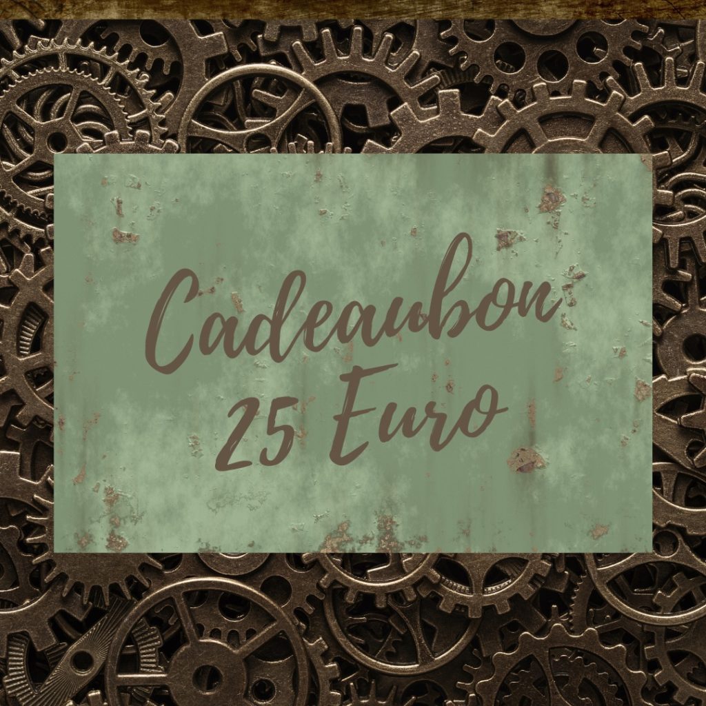 Steampunk Heaven Cadeaubon 25 Euro – e-mail versie