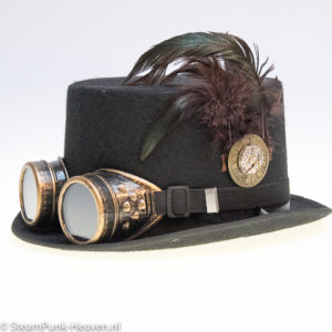 Steampunk hoed Daan