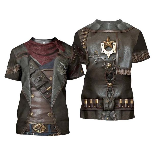 Steampunk heren shirt Denzel