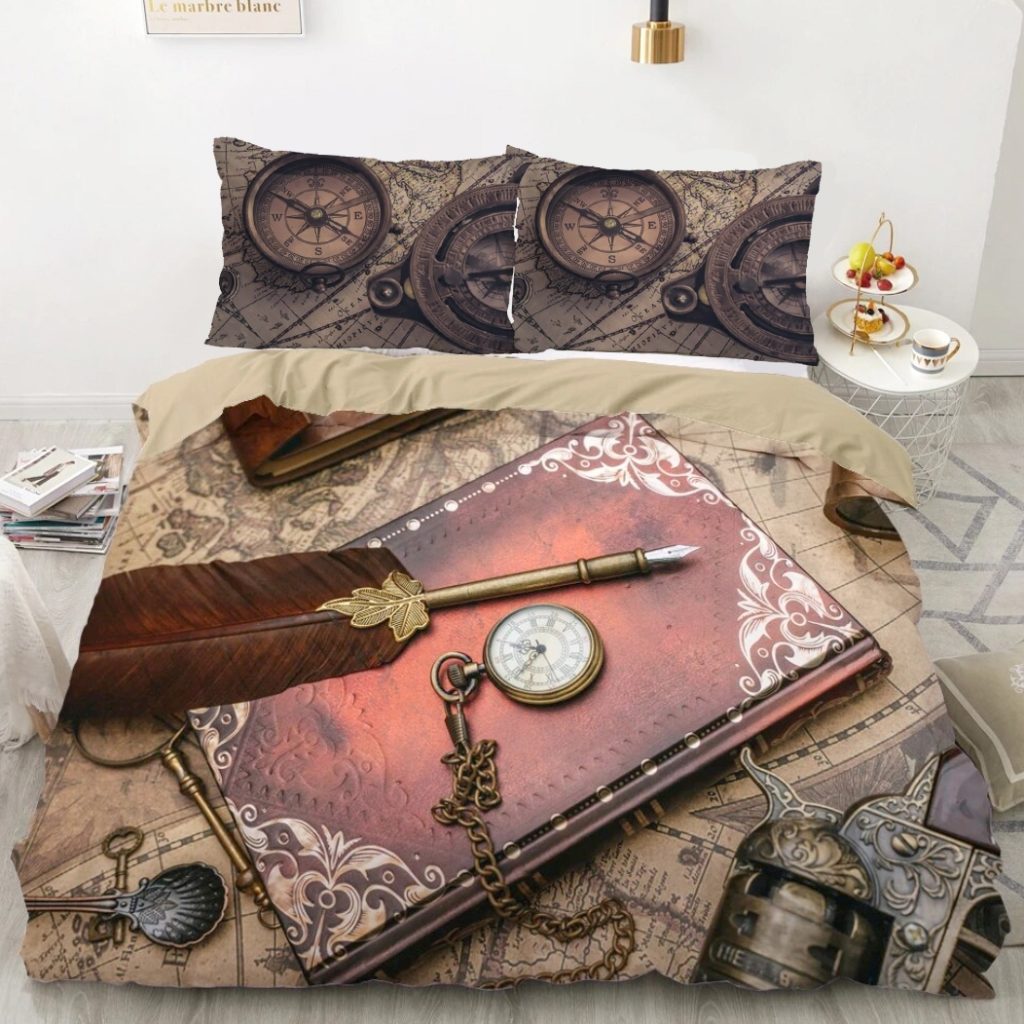 Steampunk beddengoed Notebook – OP IS OP