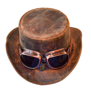 Steampunk hoge hoed Damon