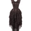 Steampunk dames korsetjurk Felipa - ook voor grote maten! - Afbeelding 4