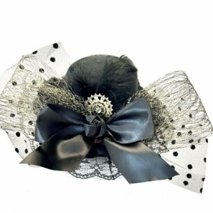 Steampunk mini hoed Femke