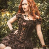 Steampunk dames korsetjurk Felipa - ook voor grote maten! - Afbeelding 5