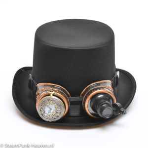 Steampunk hoed Hoss