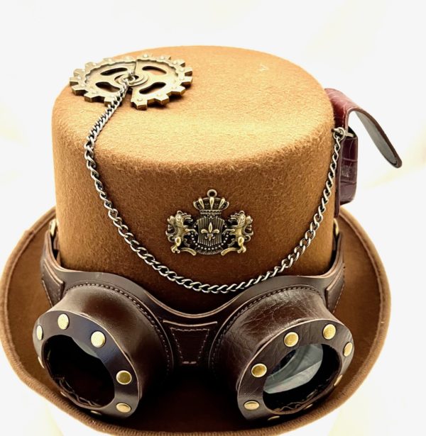 Steampunk hoed Taylor - Afbeelding 3