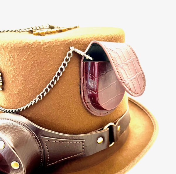 Steampunk hoed Taylor - Afbeelding 2