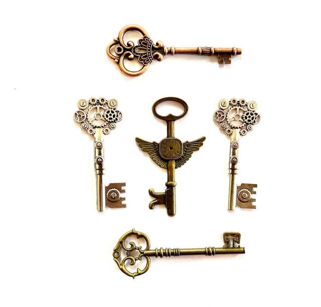 Steampunk sleutels 21 – OP IS OP