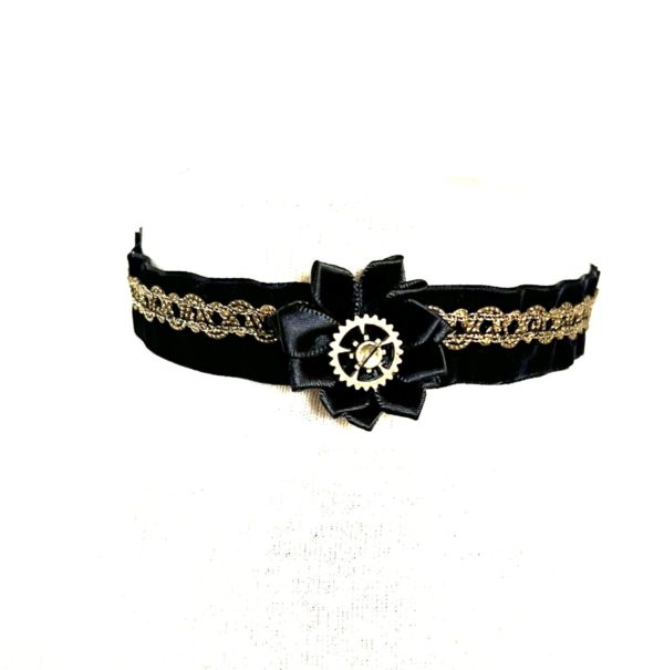 Steampunk choker 10