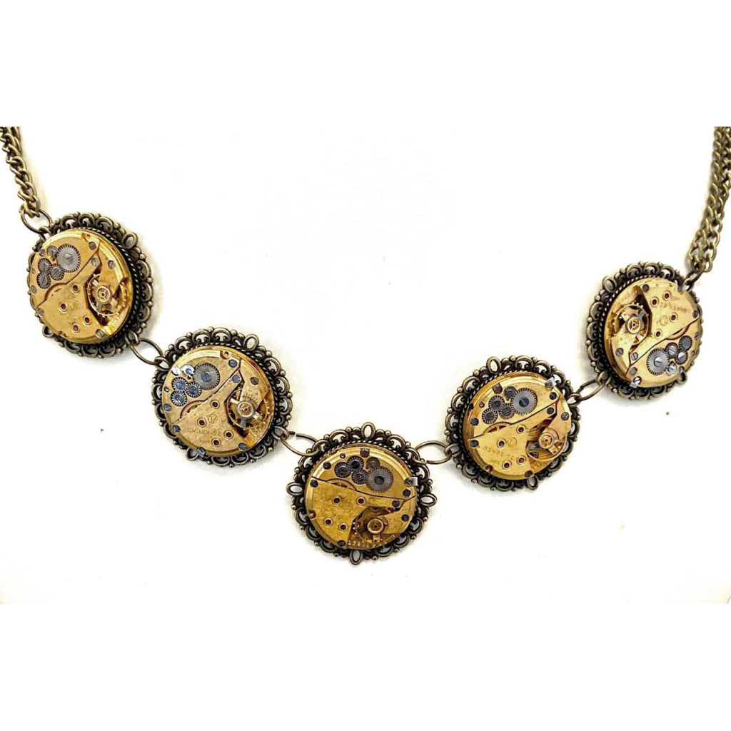 Steampunk ketting 175