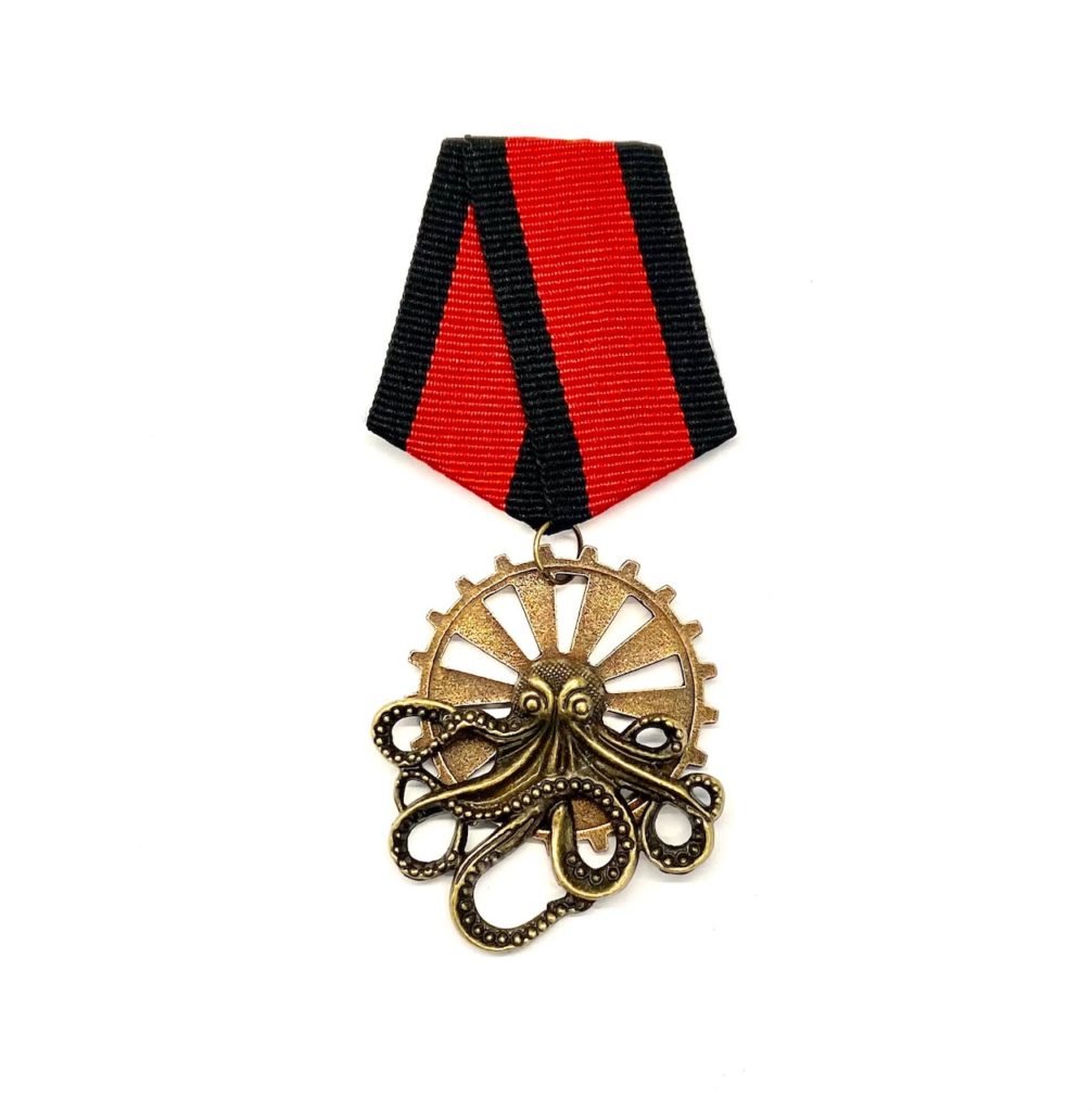 Steampunk medaille Walter Wellmann
