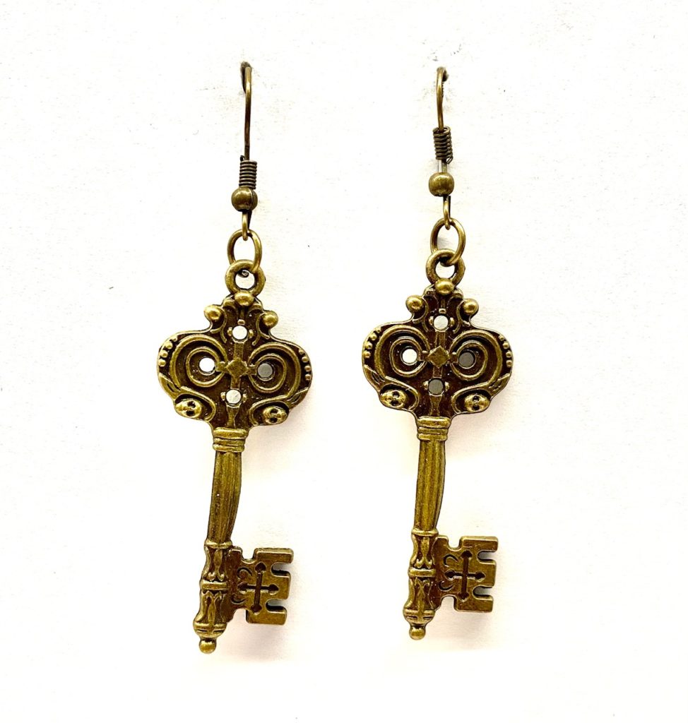 Steampunk oorbellen 46