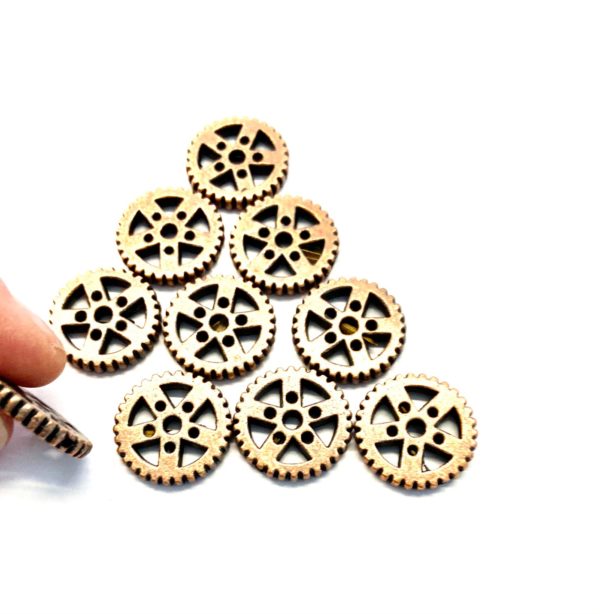 Steampunk tandwielen 20 - Afbeelding 2