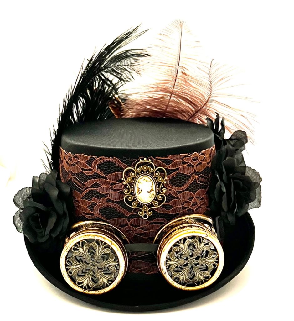 Steampunk hoed Edith