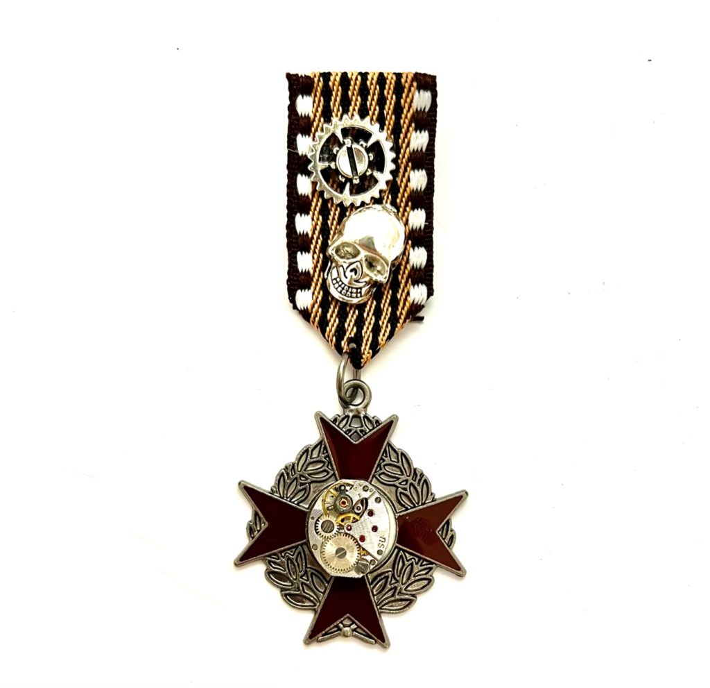 Steampunk medaille Graf Tod
