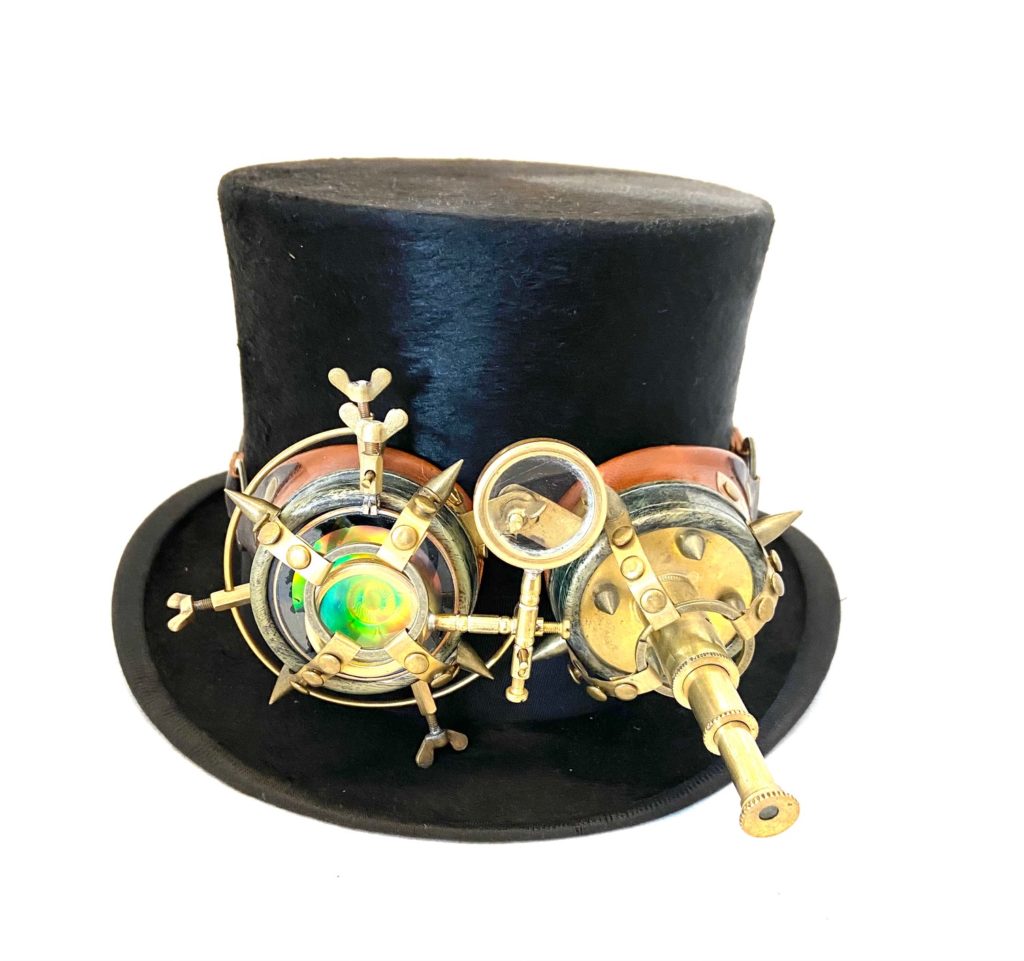 Steampunk hoed Titus, maat 60