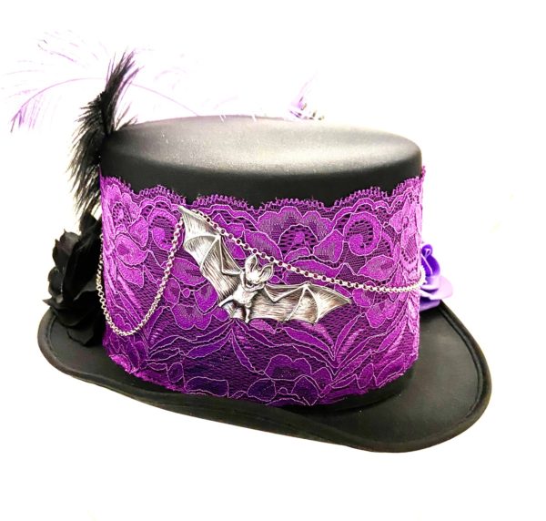 Steampunk hoed Lilli, maat 58/59 - Afbeelding 2