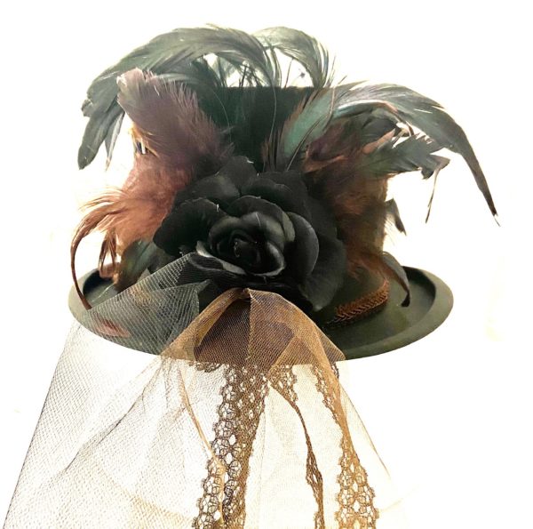 Steampunk hoed Sanne - Afbeelding 2