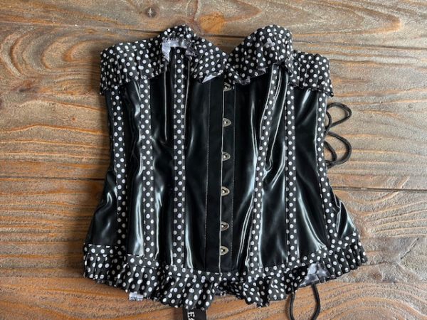 Steampunk overborst korset Latex