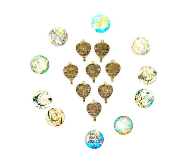 Steampunk Cabochon-Set Colette - OP IS OP