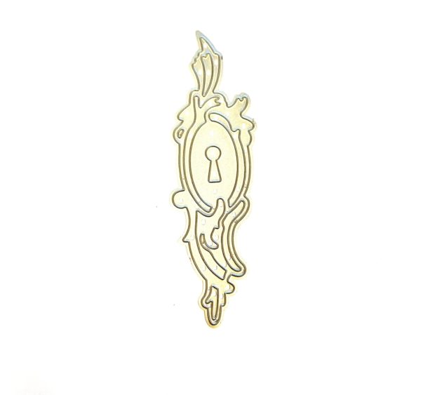 Steampunk stencil sleutelgat
