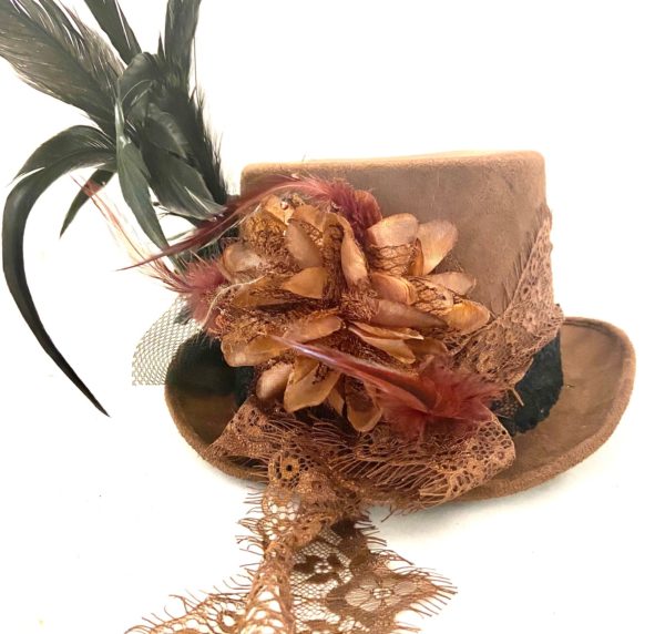 Steampunk hoed Nele - Afbeelding 2