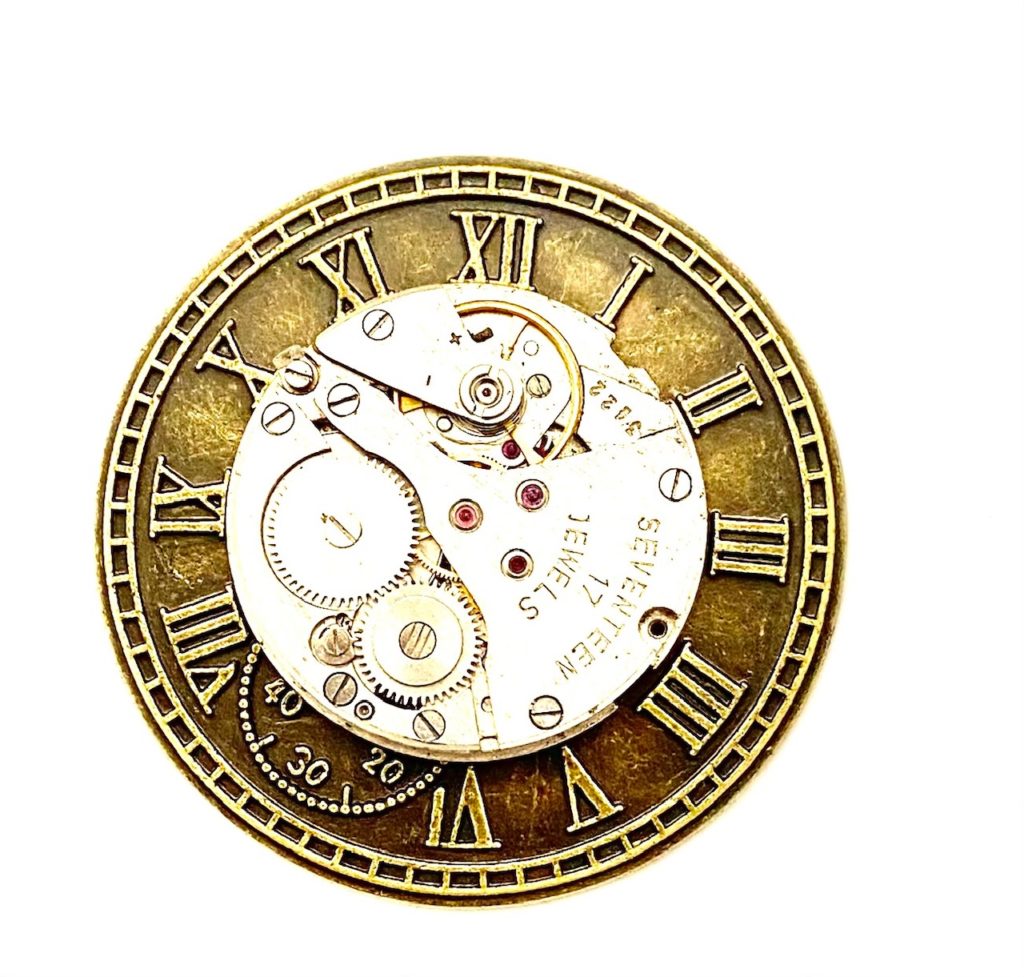 Steampunk klok 10
