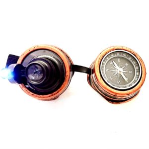 Steampunk bril 250 met licht