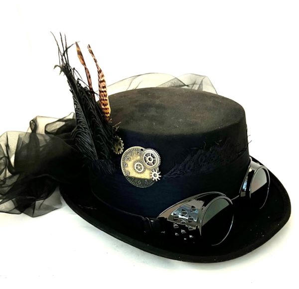 Steampunk hoed Susann