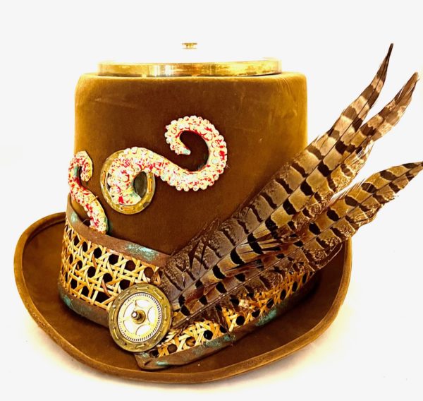 Steampunk hoed Lubbe - Afbeelding 2