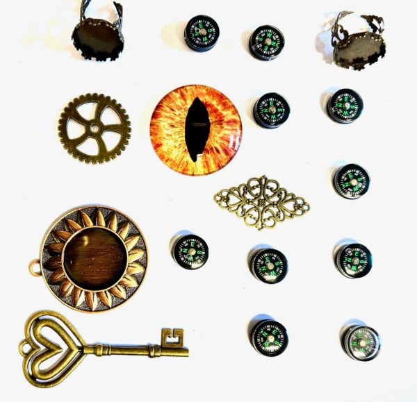 Steampunk kettinghangers mix 17