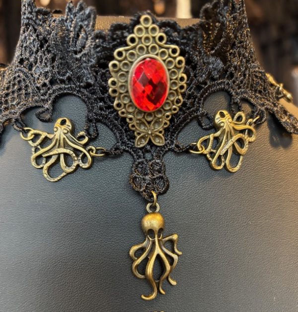 Steampunk choker 18