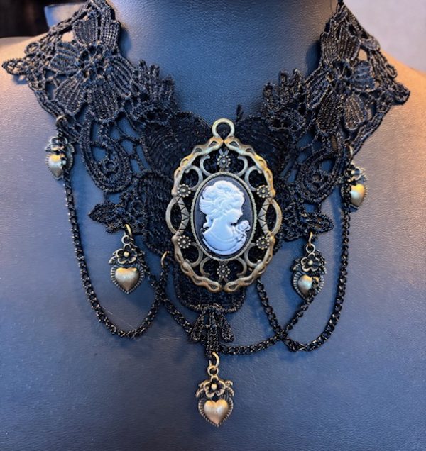 Steampunk choker 14