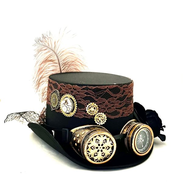 Steampunk hoed Dalila