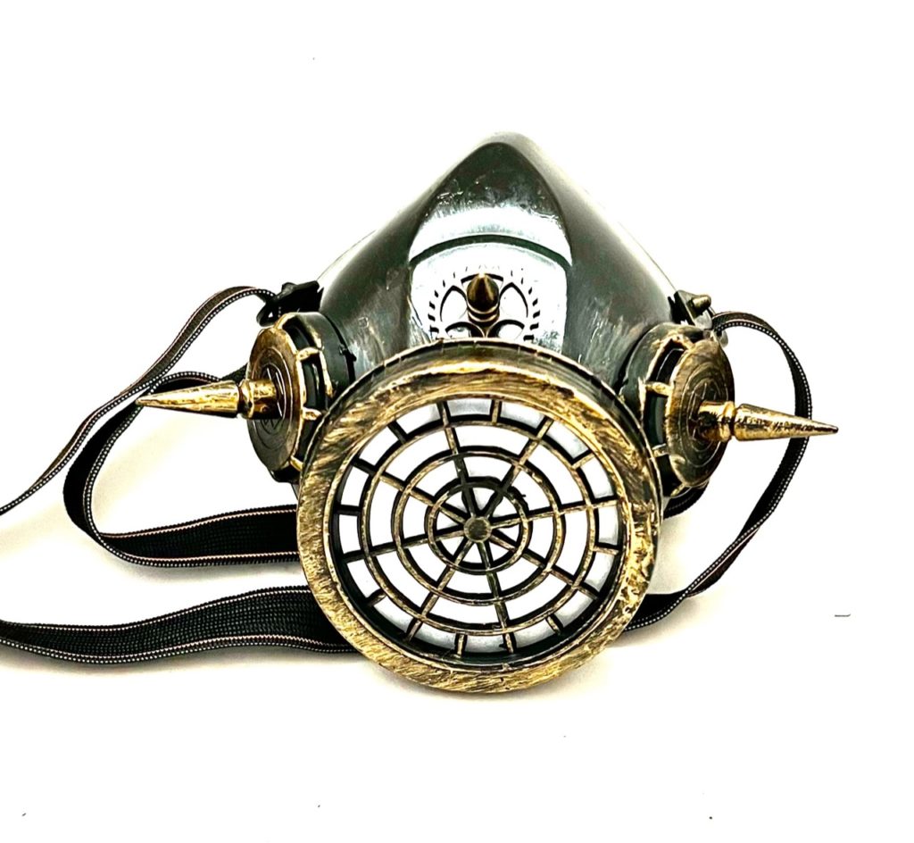 Steampunk stofmasker Henry