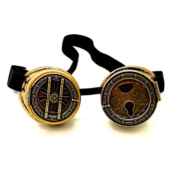 Steampunk bril 403 met slotje