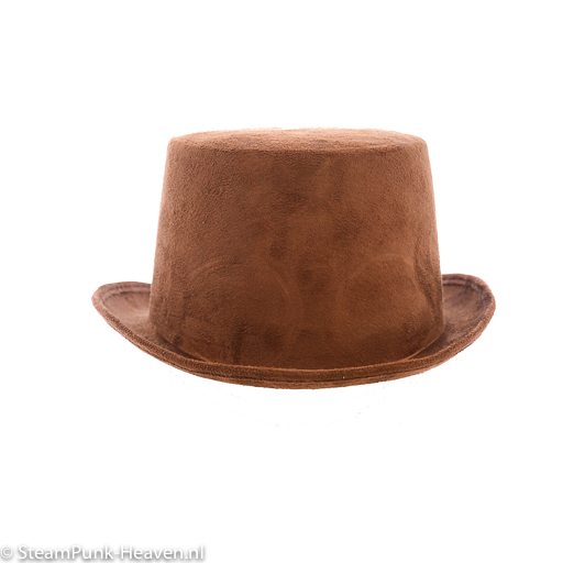 Steampunk hoge hoed Jan, maat 60