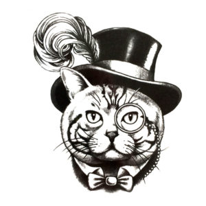 Steampunk tattoo sticker Steampunk Poes