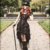 Steampunk dames korsetjurk Felipa