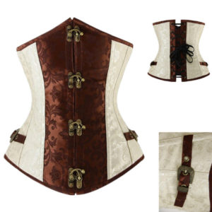 Steampunk onderbuste korset Madea