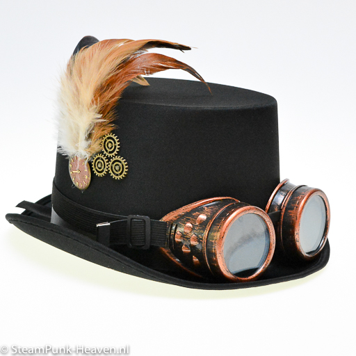 Steampunk hoed Marc